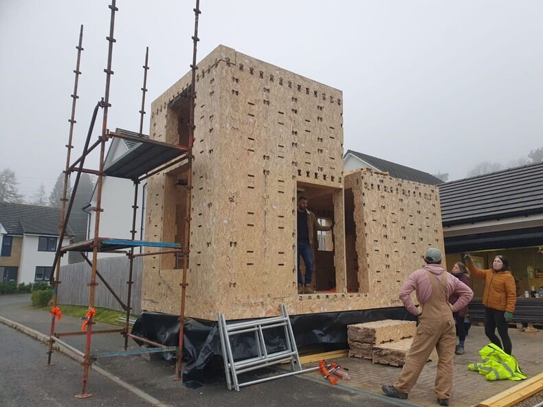 West Fraser’s SterlingOSB Zero is key in modular green build on Isle of Skye