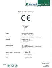 CaberWood MDF CE Certificate