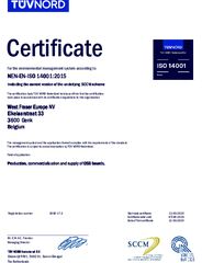 West Fraser Europe NV Genk Environmental Management System ISO 14001:2015 (2024)