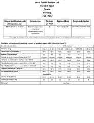 CaberMDF Pro UKCA DoP v3