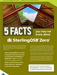 SterlingOSB Zero Factsheet