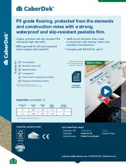 CaberDek Product Information Sheet