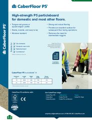 CaberFloor P5 Product Information Sheet