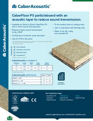 CaberAcoustic Product Information Sheet