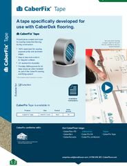 CaberFix Tapes Product Information Sheets