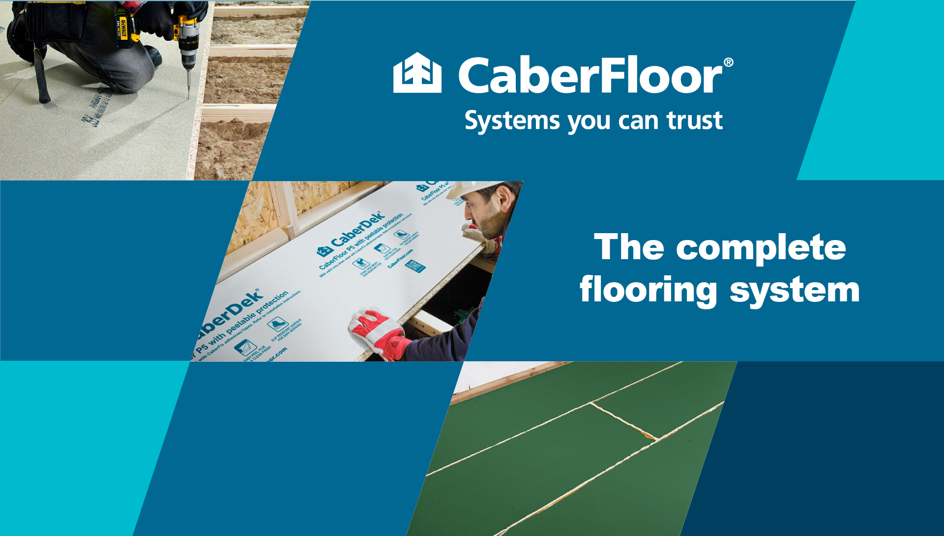 Flooring systems for domestic and commercial