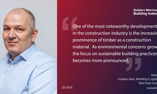 Builders Merchant Building Index - Q3 Simon Woods Comments.