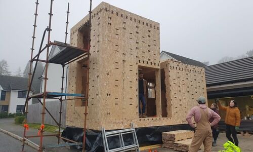 West Fraser’s SterlingOSB Zero is key in modular green build on Isle of Skye